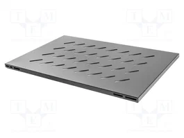 LANBERG Étagère fixe 1U 19 pouces 480,5x580 mm noir