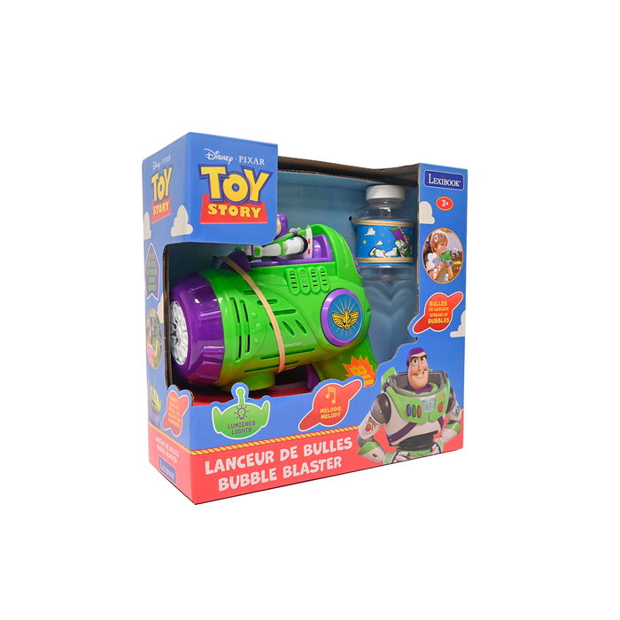 LEXIBOOK Pistolet à bulles Buzz Lightyear Toy Story LEXIBOOK Pistolet à bulles Buzz Lightyear Toy Story