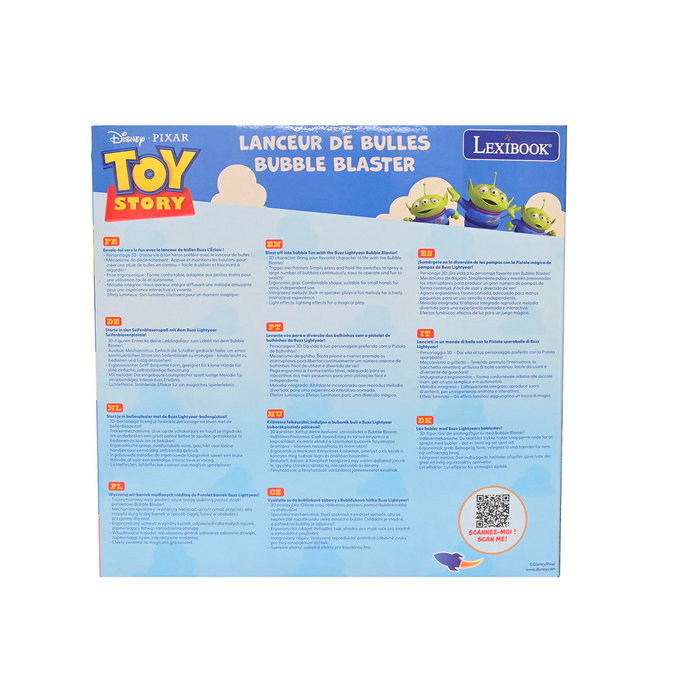 LEXIBOOK Pistolet à bulles Buzz Lightyear Toy Story LEXIBOOK Pistolet à bulles Buzz Lightyear Toy Story