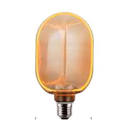 Fbright G100 Ampoule LED Halo G125 Décorative E27 4W 220 lm 1800K Blanc Doré Extérieur Ø102 x 190 mm