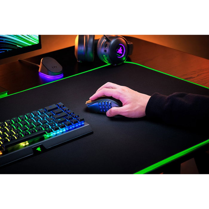 Razer Souris sans fil Naga V2 Pro (RZ01-04400100-R3G1) - Noir