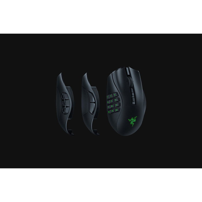Razer Souris sans fil Naga V2 Pro (RZ01-04400100-R3G1) - Noir