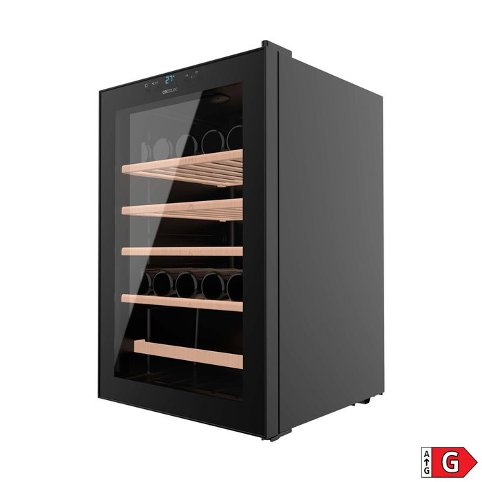 Cecotec Vinoteca Bolero GrandSommelier 4850 Indépendante 125 L 49 Bouteilles Noir