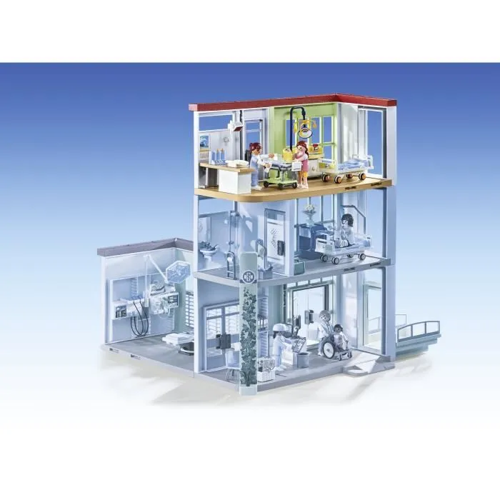 Playmobil 71616 Chambre de maternité, City Life, Hôpital, 62 pièces, Compatible avec Hôpital Moderne 71615, Jouet éducatif dès 4 ans