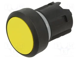 SIEMENS Commutateur bouton-poussoir 22mm jaune plat