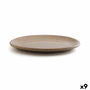 Plat à Gratin Anaflor Vulcano Beige Céramique 33 x 25 cm (9 Unités)