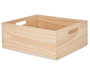 Giftdecor Boîte en Bois Fermée 36 x 31 x 14 cm Naturelle Pin (Set de 4)