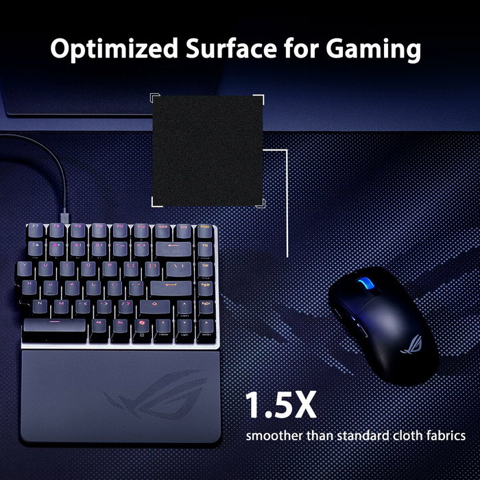 Tapis de Souris Asus 90MP04B0-BPUA00 Noir