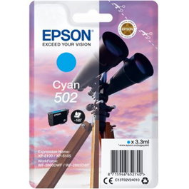Epson 502 Cartouche d'encre Cyan (C13T02V24010)