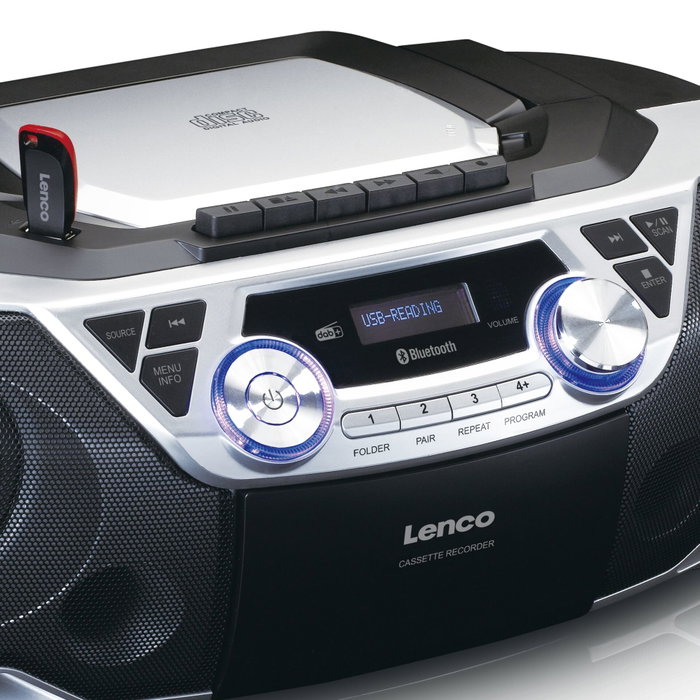 Lenco SCD-720SI Silver Lenco SCD-720SI Silver