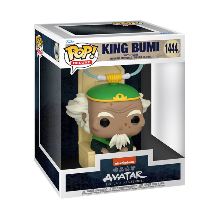 Funko Pop! Deluxe King Bumi Vinyl Figure Avatar The Last Airbender 12-15 cm