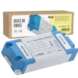 BX3 LIGHT Driver LED CM-6VADDR 6W 12-48VDC 300 mA DALI Classe II - Source de courant constant pour luminaire LED