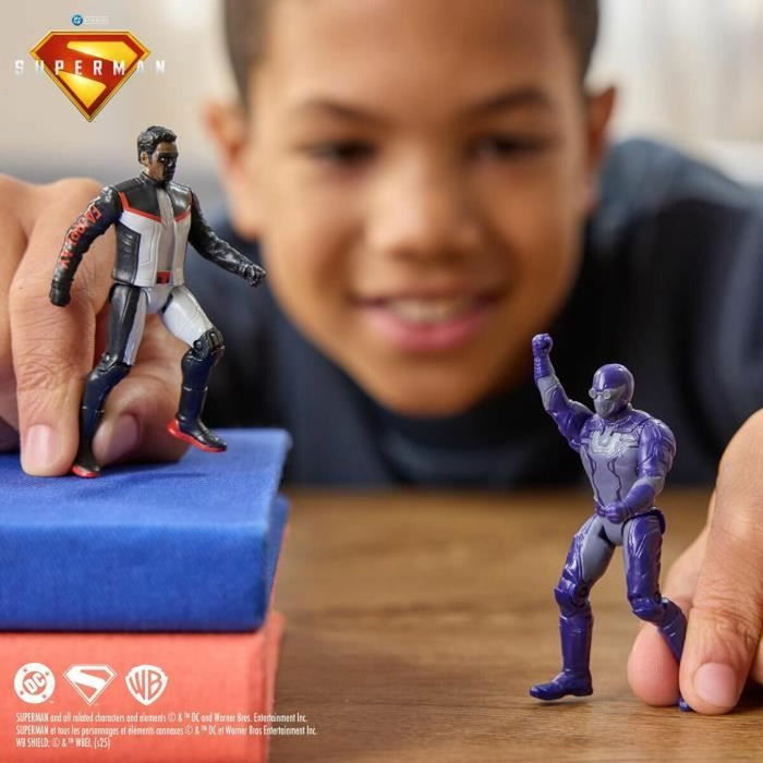Spin Master Multipack de 5 figurines articulées 8 cm Superman Movie