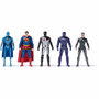 Spin Master Multipack de 5 figurines articulées 8 cm Superman Movie