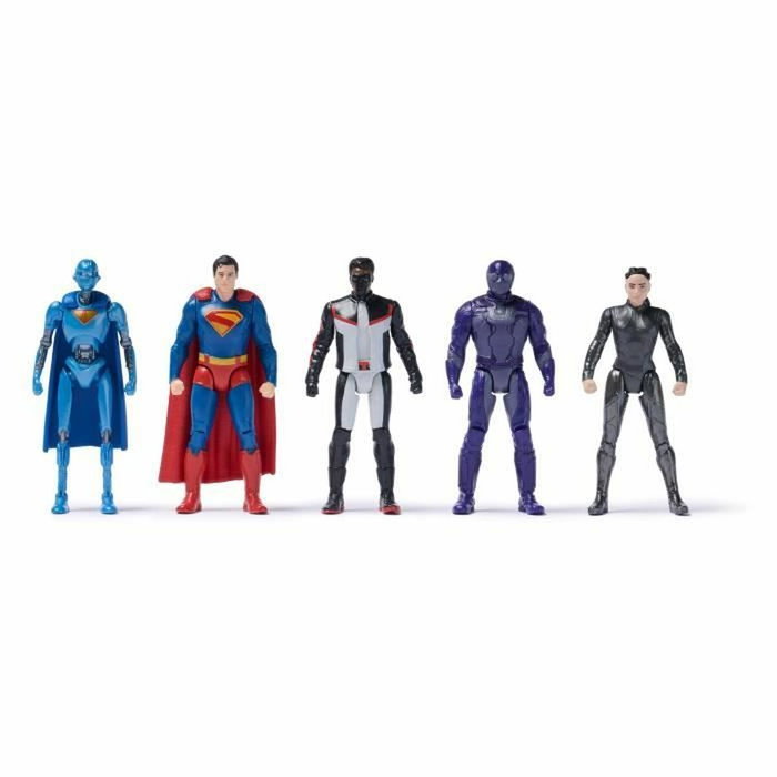 Spin Master Multipack de 5 figurines articulées 8 cm Superman Movie