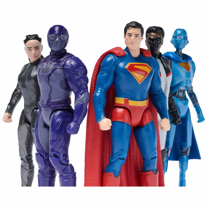 Spin Master Multipack de 5 figurines articulées 8 cm Superman Movie