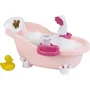 KLEIN Baignoire Jouet Bébé 1665 Baby Coralie - Sons, Lumières, Douchette, Bulles - Jeu d'Imitation Dès 18 Mois