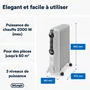 Delonghi TRRS0920 Radiateur bain d'huile 2000 W