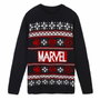 Marvel Pull unisex Bleu foncé XS