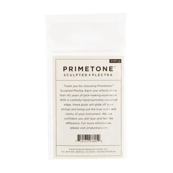 Dunlop Primetone Semi Round Smooth 1,3 mm (Lot de 3) Dunlop Primetone Semi Round Smooth 1,3 mm (Lot de 3)