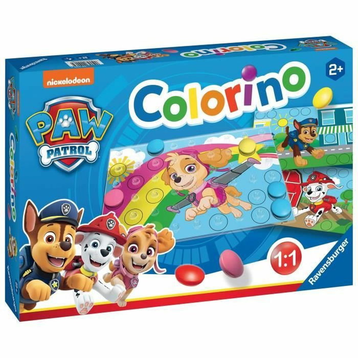 Ravensburger Colorino Pat' Patrouille, Jeu de société éducatif Ravensburger Colorino Pat' Patrouille, Jeu de société éducatif