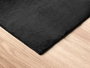 Giftdecor Tapis Soft Noir 80 x 140 cm en Feutre (Set de 9)