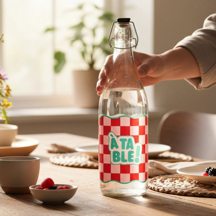 Cook Concept Bouteille en verre Ludique 1 L