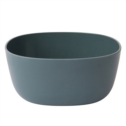Berghoff 3950055 - Bol avec Couvercle Grande Capacité en Verre Trempé, 24 cm, Noir