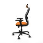 Chaise de Bureau avec Appui-tête Jorquera Piqueras y Crespo 3D036G2 Orange