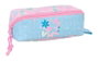 Safta BlackFit8 Smile Fourre-tout Rose et Bleu clair 20x8x8 cm