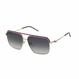 Zadig&Voltaire SZV413-580321 Lunettes de soleil Homme Doré/Gris
