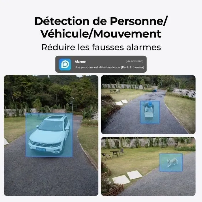 Reolink Caméra d'extérieur W320 Blanche