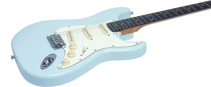 EKO Guitare Électrique Starter ST300 Type Strat - Bleu Daphne