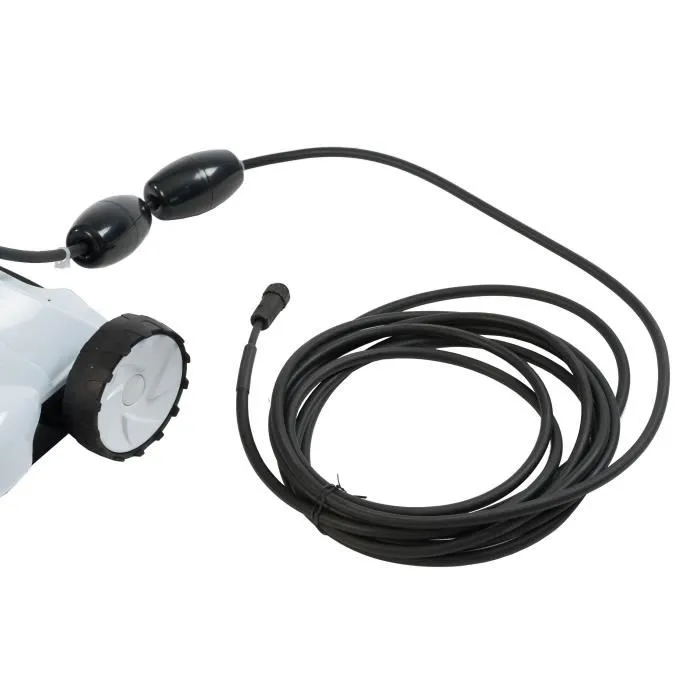 Ubbink Robotclean 1 - Robot nettoyeur de piscine avec filtre de 2 microns, adapté à tous revêtements pour bassins jusqu'à 6x10m