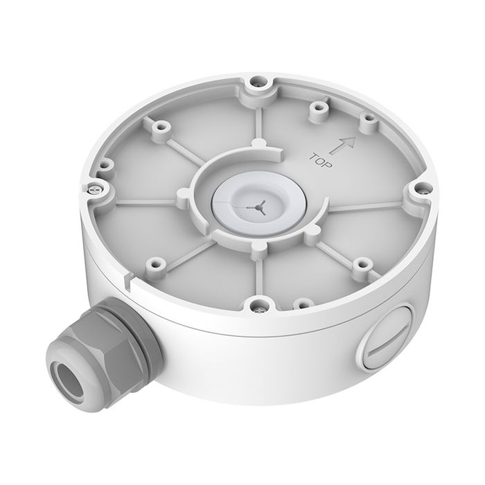 Ernitec Boîtier de jonction en alliage d'aluminium pour caméra tourelle Wolf Pro, blanc Ernitec Boîtier de jonction en alliage d'aluminium pour caméra tourelle Wolf Pro, blanc
