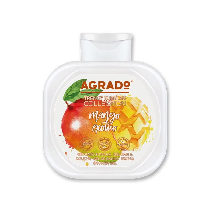 Agrado Gel Douche Mangue Exotique 750 mL - Pour tous types de peaux