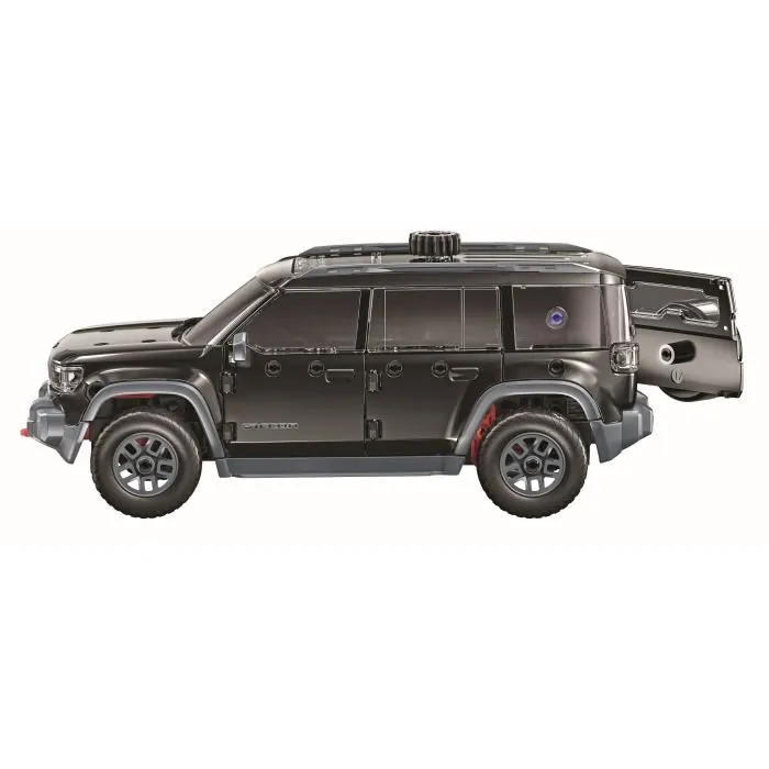 Clementoni - Jeep Recon - Kit de Construction Modèle Voiture Tout-Terrain Électronique avec Direction à Crémaillère - 200+ Pièces