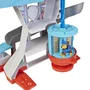 Spin Master Tour de Contrôle La Pat' Patrouille - Jeu d'action avec 2 figurines Chase, véhicule, périscope, toboggan et ascenseur à spirale - 50 cm - Dès 3 ans