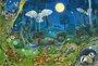 Schmidt Spiele Puzzle Animaux dans la forêt nocturne - 100 pièces - Dès 6 ans