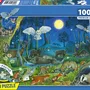 Schmidt Spiele Puzzle Animaux dans la forêt nocturne - 100 pièces - Dès 6 ans