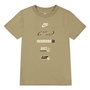 T shirt à manches courtes Enfant Nike Brandmark Stack Beige