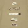 T shirt à manches courtes Enfant Nike Brandmark Stack Beige