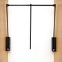 SERVETTO Perchero abatible 2004 extensible 770-1200 mm noir