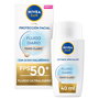Nivea Fluide Solaire Quotidien Protection Visage SPF50+ Teinté Clair 40 ml