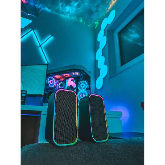 Speedlink TOKEN RGB Gaming Stereo Speaker, noir