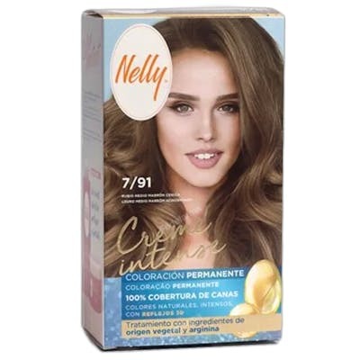 NELLY Tinte Crème Intense 791 - Teinture capillaire blonde moyenne marron cendré NELLY Tinte Crème Intense 791 - Teinture capillaire blonde moyenne marron cendré