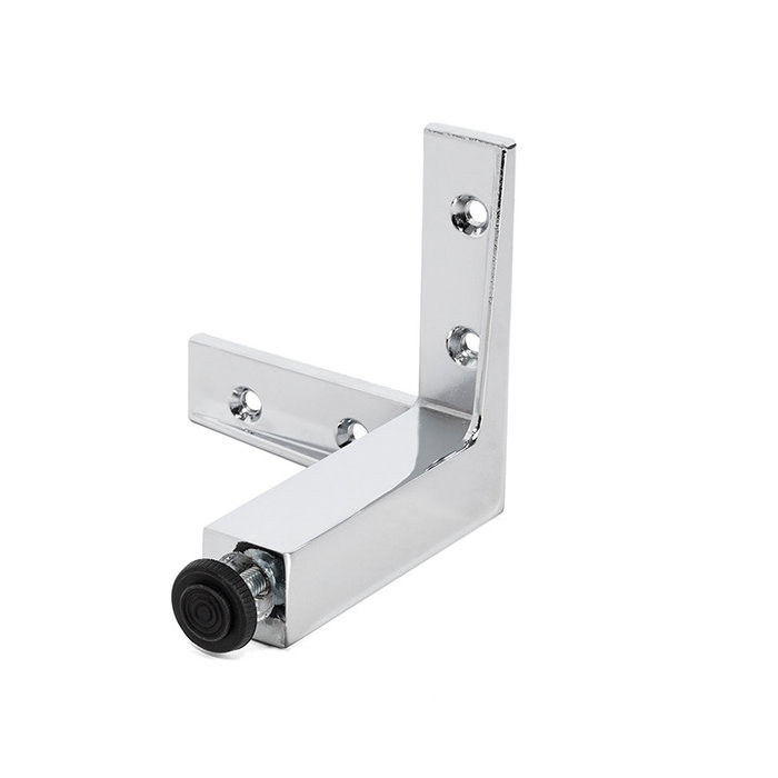 Mafos Pied Métallique Zamak Quadro Finition Chrome Brillant Hauteur H90 Mafos Pied Métallique Zamak Quadro Finition Chrome Brillant Hauteur H90