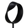 BigBuy Home Figurine Décorative Blanc Noir Aluminium Marbre 20 x 10 x 38 cm