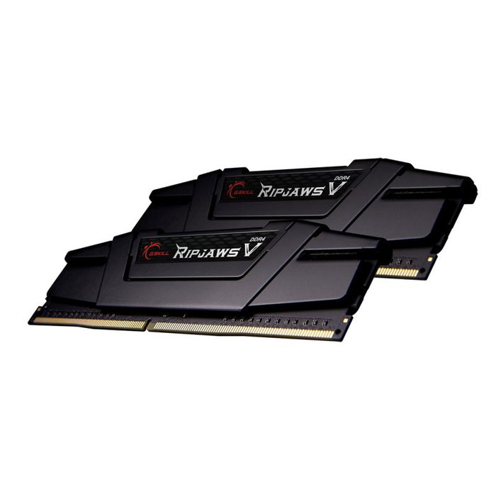 G.Skill Ripjaws V - Mémoire RAM DDR4 32 Go (2 x 16 Go) 3600 MHz CL18 - Kit Dual Channel (F4-3600C18D-32GVK)