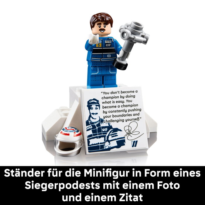 LEGO Icons 10353 Williams Racing FW14B et Nigel Mansell